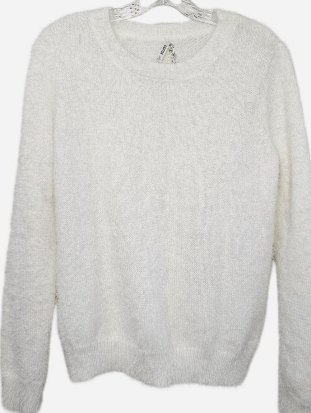 Mudd White Long Sleeve Pullover Sweater Women's Size Small